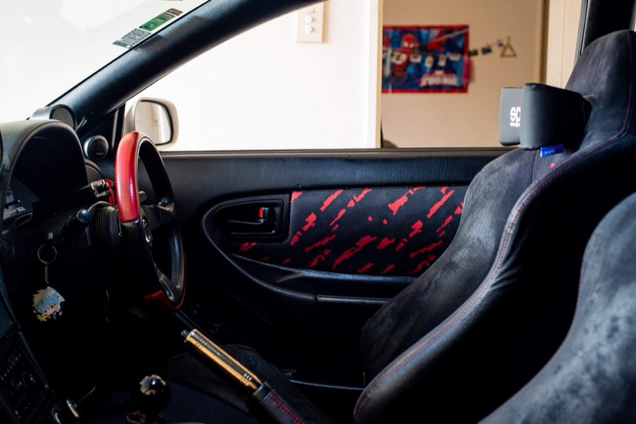 Re-trimmed seat with detail-level finish — Jay's Auto Trim, Auckland